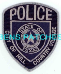 TEXAS,HILL COUNTRY VILLAGE POLICE 2